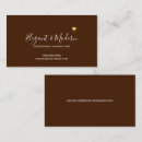 Buscar chocolate tarjetas de visita Mínimo