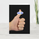 Buscar pulgares para arriba tarjetas Mano