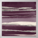 Buscar pintura abstracta de acuarela posters Púrpura