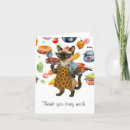 Buscar lunch tarjetas Señora del almuerzo