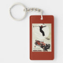 Buscar esquiador llaveros Prensa