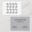 Buscar birds tarjetas de visita Profesional