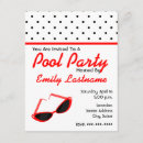 Buscar piscina invitaciones Fiesta en la piscina