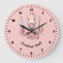 Buscar calamar relojes de pared Adorable