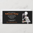 Buscar esqueleto 10x23 invitaciones Espeluznante
