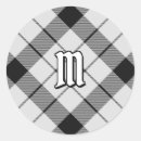 Buscar tartán negro pegatinas Blanco y negro