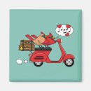 Buscar scooter imanes Rojo