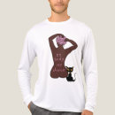 Buscar gato negro camisetas Elección