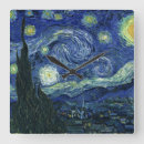 Buscar van gogh relojes de pared Starry night