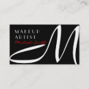 Buscar maquilladora tarjetas de visita Salón