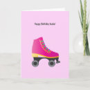 Buscar patinador tarjetas Rosa
