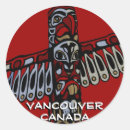 Buscar tótem pegatinas Canadá