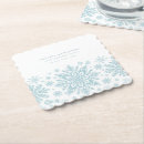 Buscar copo de nieve posavasos General y unisex