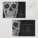 Buscar gótico tarjetas de visita Artista de tatuajes