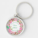 Buscar ducha floral llaveros Dama de honor