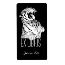 Buscar tigre blanco y negro postales Felino