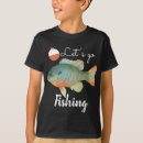 Buscar percas camisetas Peces