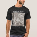 Buscar iluminado camisetas Negro
