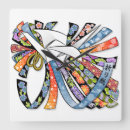 Buscar origami relojes de pared Floral
