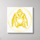 Buscar chimpancé lienzos Gorila