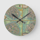 Buscar terrestre relojes de pared Hoefnagel