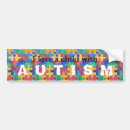 Buscar rompecabezas pegatinas parachoque Autismo