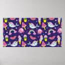 Buscar narwhal lindo posters Unicornio