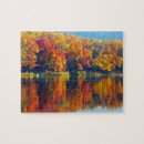 Buscar hojas otoñales puzzles Lago