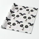 Buscar cara la panda de papel de regalo Adorable