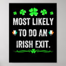 Buscar música irlandesa posters Hoja de trébol