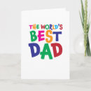 Buscar el mejor papá del mundo tarjetas Divertido
