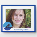 Buscar natación placas fotograbadas Azul
