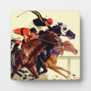 Buscar jinetes placas fotograbadas Caballos