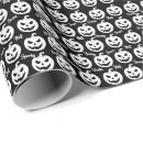 Buscar scary papel de regalo Negro