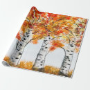 Buscar birch papel de regalo Acuarela