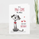 Buscar perro del dibujo animado tarjetas Madre