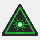 Buscar símbolo del laser pegatinas Verde