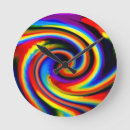 Buscar azul neón de relojes de pared Amarillo