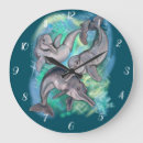 Buscar dolphin relojes de pared Animal