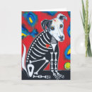 Buscar esqueletos del perro tarjetas Muerto