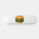 Buscar hamburguesa tablas de skate Quemar