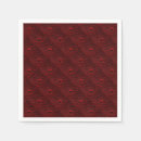 Buscar carmesí servilletas Rojo