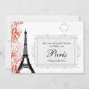 Buscar vintage parís invitaciones Negro