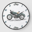 Buscar motocicletas relojes de pared Para él