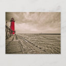 Buscar faro blanco y negro postales Mar