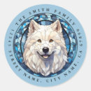 Buscar samoyed pegatinas Blanco