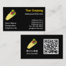 Buscar sandwich tarjetas de visita Alimento