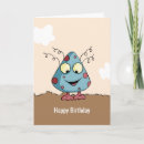 Buscar monstruos lindos tarjetas Para niños