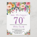 Buscar 70th birthday invitaciones Setenta años