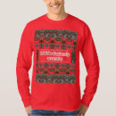 Buscar fea del navidad camisetas Para él